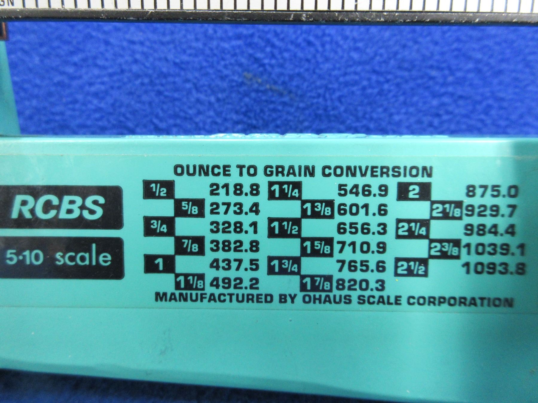 15 Item Rmc Scale RCBS Model 5-10 Reloading Scale
