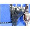 Image 3 : WWII Beretta 92F Style Leather Holster & S&W 135 Handcuff/Ammo Strap
