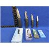 Image 1 : 4 Folding Lock Blade Knives - Frost Cutlery - Appear Unused
