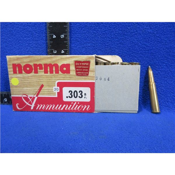 303 British 180gr SPPBT Norma Cartridges (Pick Up or Ship by UPS Only)