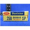 Image 2 : Collector Ammo - 250 Savage 100gr SP (Pick Up or Ship by UPS Only)