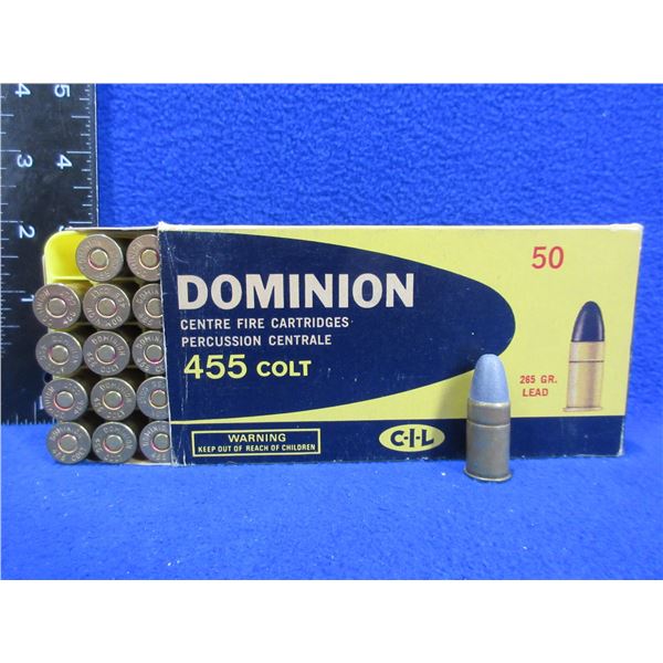Collector Ammo - 455 Colt 265gr Lead (Pick Up or Ship by UPS Only)