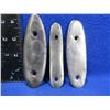Image 1 : 3 Metal Butt Plates 2 3/8 C/C, 2 3/8 C/C and 2 9/16 C/C