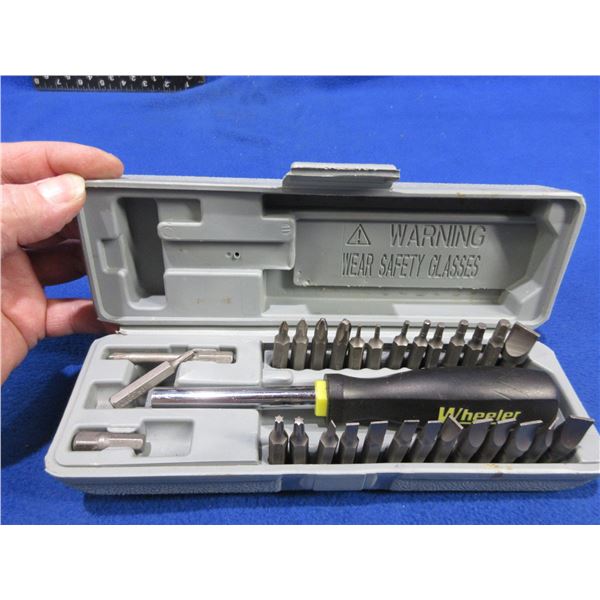 Wheeler Engineering Gunsmithing Screwdriver Set
