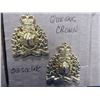 Image 3 : 2 Cap Badges & 2 Collar Badges