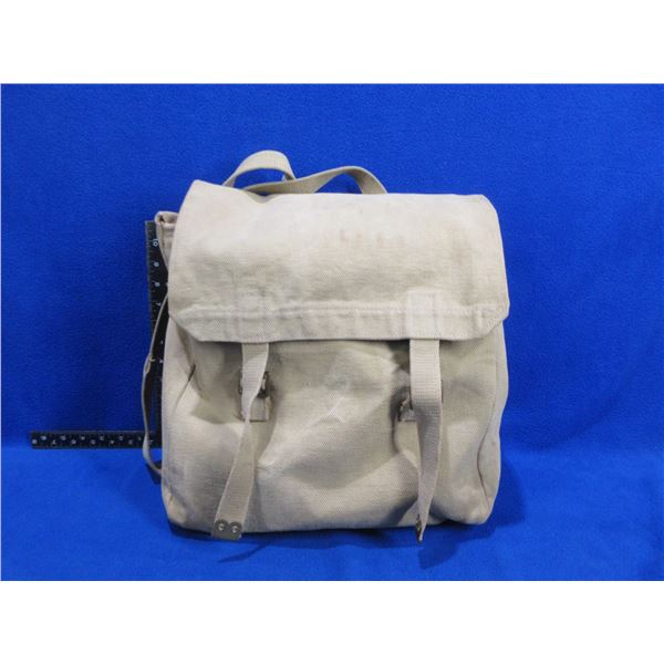 WWII Pattern 37 Large Pack with Shoulder Strap - Has Broad Arrow Marking