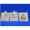 Image 1 : 3 Cap Badges - Kings Own Calgary, Southern Alberta & Loyal Edmonton Regiments