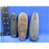 Image 1 : 1 Plastic Butt Plate 2 3/4" C/C & 2 Rubber Recoil Pads (Cheiftain & Pachmayr 3" C/C)