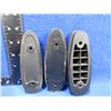 Image 2 : 1 Plastic Butt Plate 2 3/4" C/C & 2 Rubber Recoil Pads (Cheiftain & Pachmayr 3" C/C)