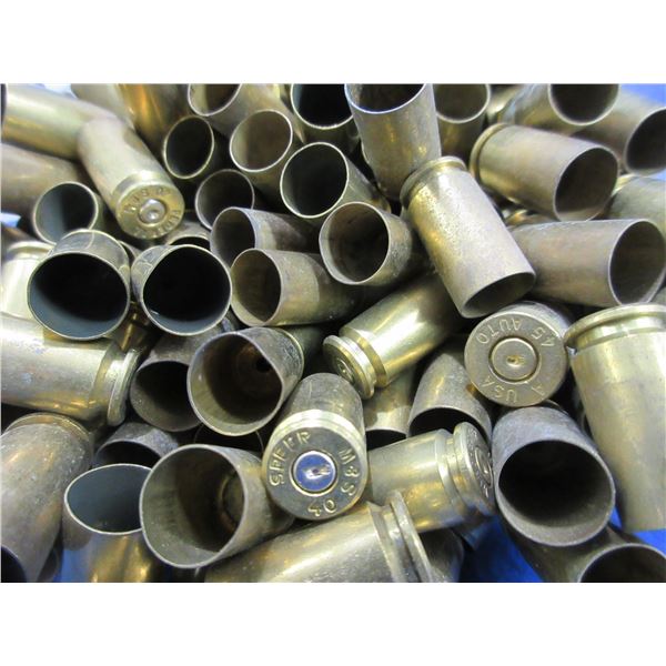Brass Only - 40 S&W Unprimed - Bag of 400