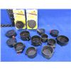 Image 1 : 6 - 2 Piece Sets Butler Creek & 1 - 2 Piece Set Vortex Flip Up Lens Covers