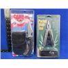 Image 1 : Camp USA Lockback Knife with Sheath & Safesport Multi-Tool Pliers with Sheath