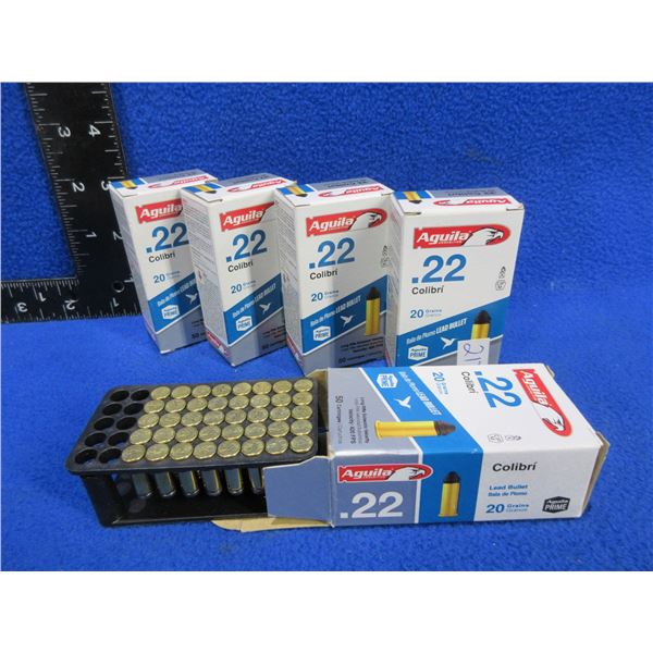 22 LR 20gr Subsonic Aguila Cartridges (Pick Up or Ship by UPS Only)