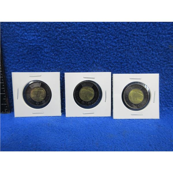 3 - 2022 Canadian Black Ring Toonies