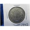 Image 2 : 3 Canada 50 Cent Coins - 1943, 1944, 1945 - .800 Silver
