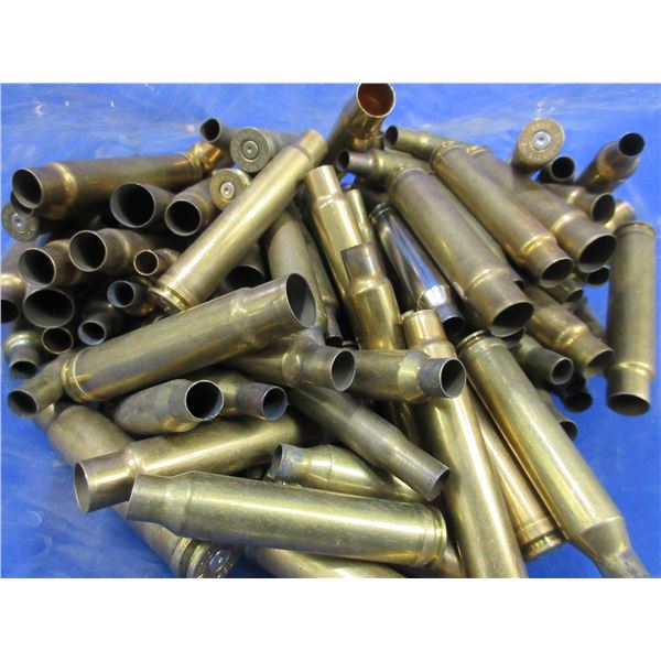 Lot of Assorted Large Caliber Unprimed Brass - Bag of Approx. 100