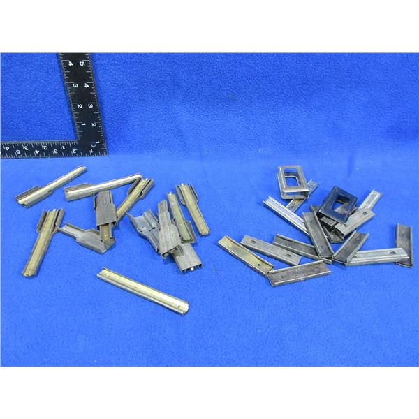 Lot of 30 Misc. Stripper Clips - M1 Carbine, 8MM Mauser, Carcano, Etc.