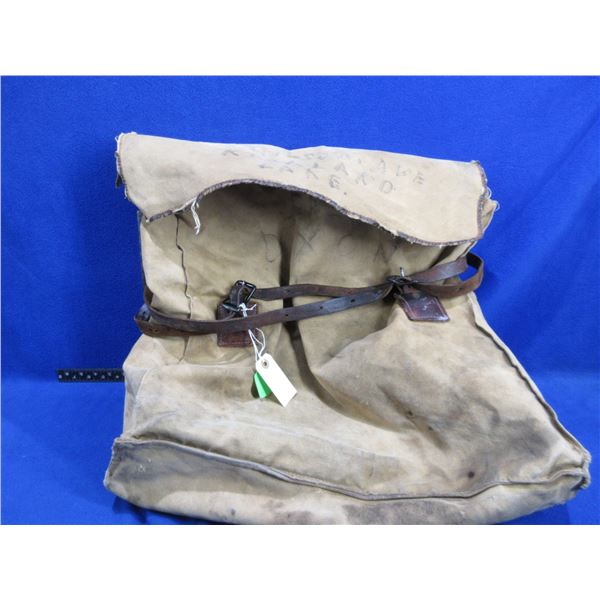 Vintage Backpack - S.S. Holden Ltd. Was a Contractor for the Canadian Military