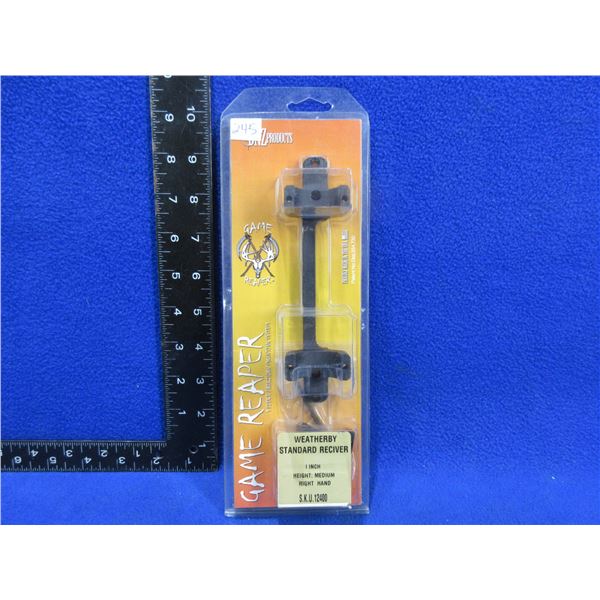 NEW - DNZ Products Game Reaper 1" Rings & Base - Weatherby