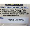 Image 2 : NEW - Pachmayr Pre-Fit Decelerator Recoil Pad - Fits Win. M-1300 Wood