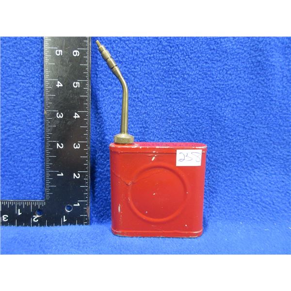 Vintage Valve Spout Oil Can Marked "Rocol Molykiron SAE 10"