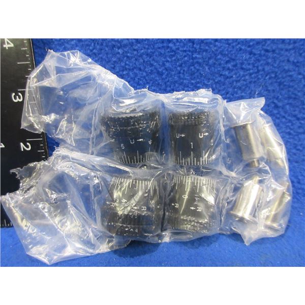 NEW - 4 Graduated Turret Caps