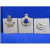 Image 1 : 2 Cap Badges and a Collar Badge