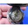 Image 1 : Vintage Watch Fob Locking Phosphorescent Compass & Vintage Pocket Compass