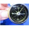 Image 2 : Vintage Watch Fob Locking Phosphorescent Compass & Vintage Pocket Compass