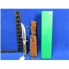 Image 1 : Puma Skinner 6393 Fixed Blade Knife with Stag Handle & Leather Sheath
