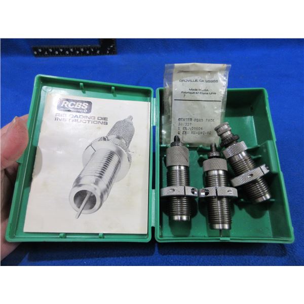 RCBS 38/357 RN SWC WC 3 Die Set with 38/357 Seater Plug Pack