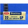 Image 2 : Collector Ammo - 22 Savage 70gr SP (Pick Up or Ship by UPS Only)