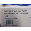 Image 2 : PMC 5.56K 62gr Green Tip-LAP Cartridges (Pick Up or Ship by UPS Only)