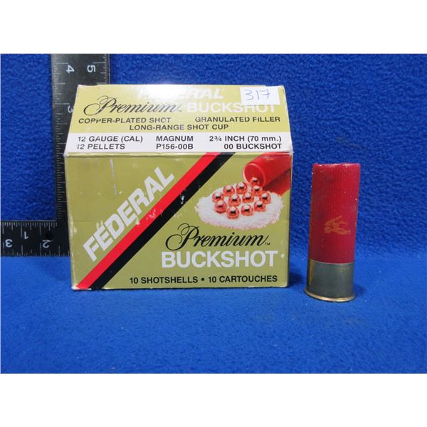 12 Ga. 2 3/4" 00 Buck Magnum (Pick Up or Ship by UPS Only)