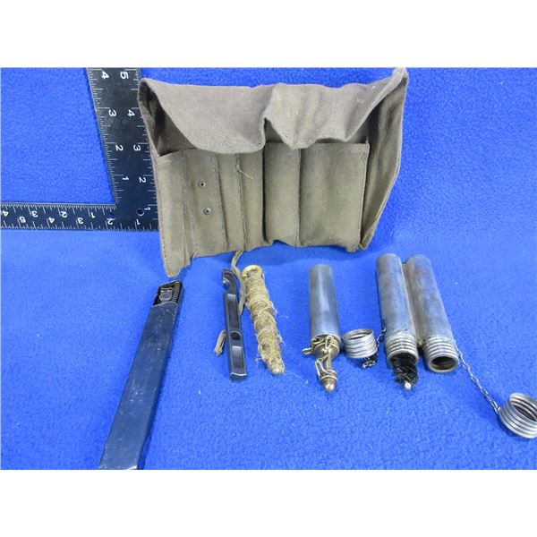 Swedish Ljungman AGM/42B Rifle Cleaning Kit - Cleaning Rod Missing