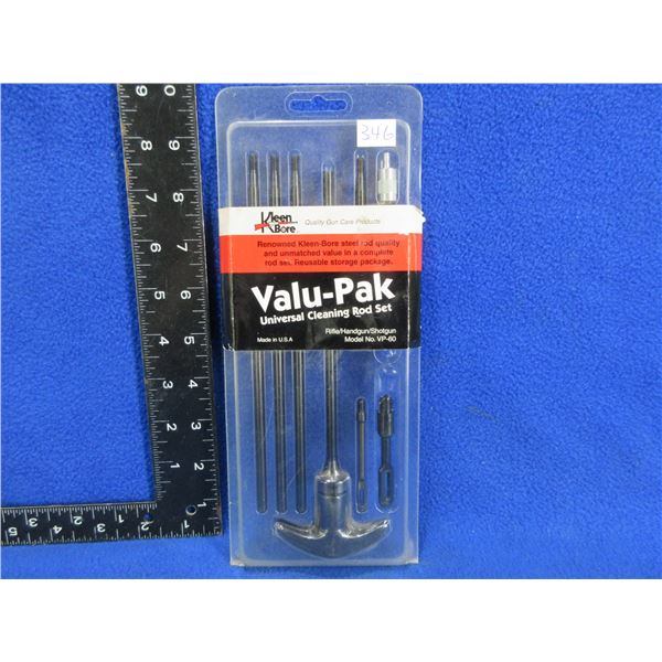 Kleen Bore Valu-Pak Universal Cleaning Rod Set - New Old Stock