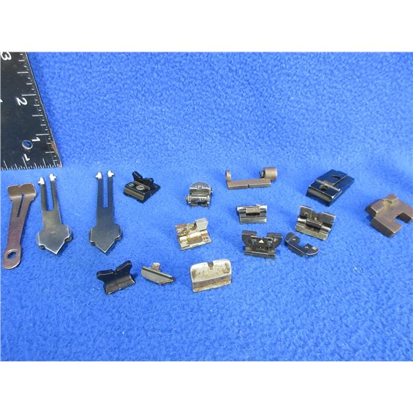 Lot of Misc. Front and Rear Sights/Sight Parts
