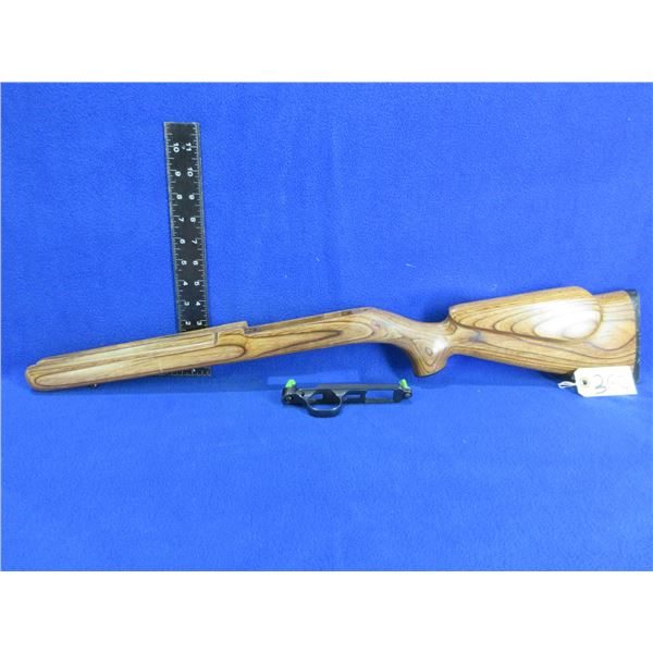 Stock Only - 22 LR Thompson/Center R-55 Laminated Wood Stock