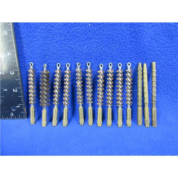 Lot of 13 Assorted Cleaning Brushes