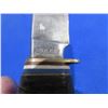 Image 3 : Robert Klaas Fixed Blade Knife with Leather Sheath - 3 1/2" Blade