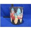 Image 3 : Childs Drum - Appears to be a can wrapped with native art & rubber skins