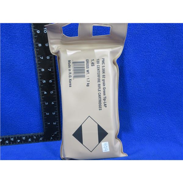 PMC 5.56K 62gr Green Tip-LAP Cartridges (Pick Up or Ship by UPS Only)