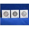 Image 1 : 3 Canadian 50 Cent Coins - 1963, 1964, 1965 - .800 Silver