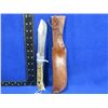 Image 2 : Puma White Hunter 6377 with Stag Handle & Leather Sheath