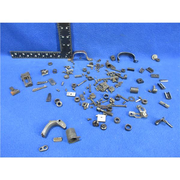 Lot of Misc. Gun Parts - Trigger Guards, Sights, Screws, Pins, Etc.
