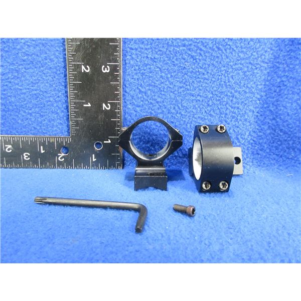 1" High Talley Lightweight Alloy Rings for Weatherby Vanguard