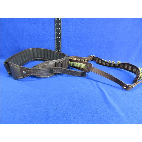 2 Ammo Belts - 12 Gauge and 20 Gauge