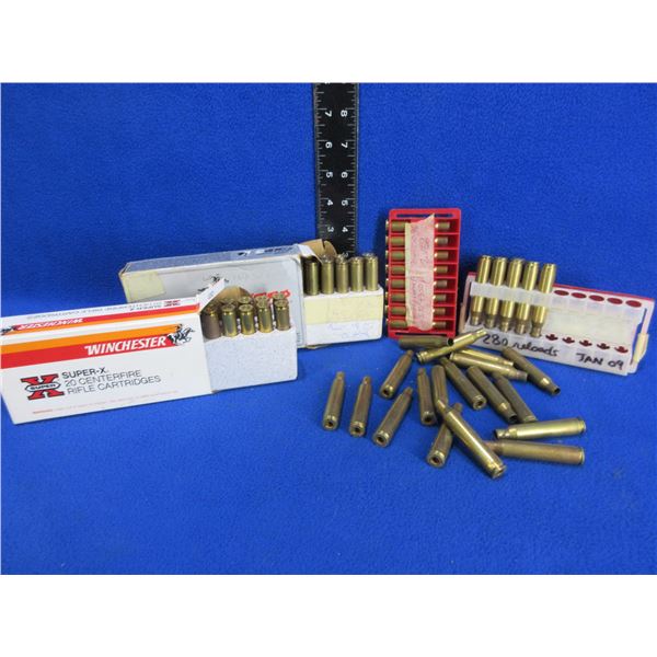 Mixed Brass Only - 280 Rem., 30-06, 308 Win., 7X57, 7MM Express