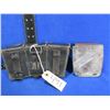 Image 4 : WWII German K98 Triple Ammo Pouch & 1903 Pattern Ammo Pouch