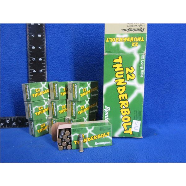 22 LR 40gr RN HV 22 Thunderbolt (Pick Up or Ship by UPS Only)
